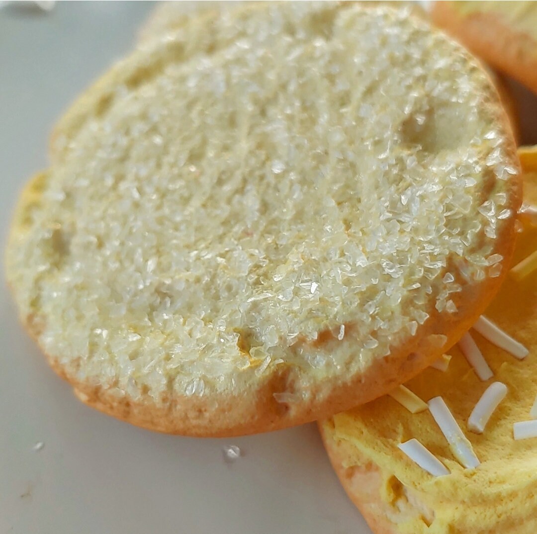 Zero calorie faux lemon sugar cookies (set of 6)