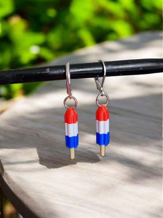 summer popsicle dangle earrings