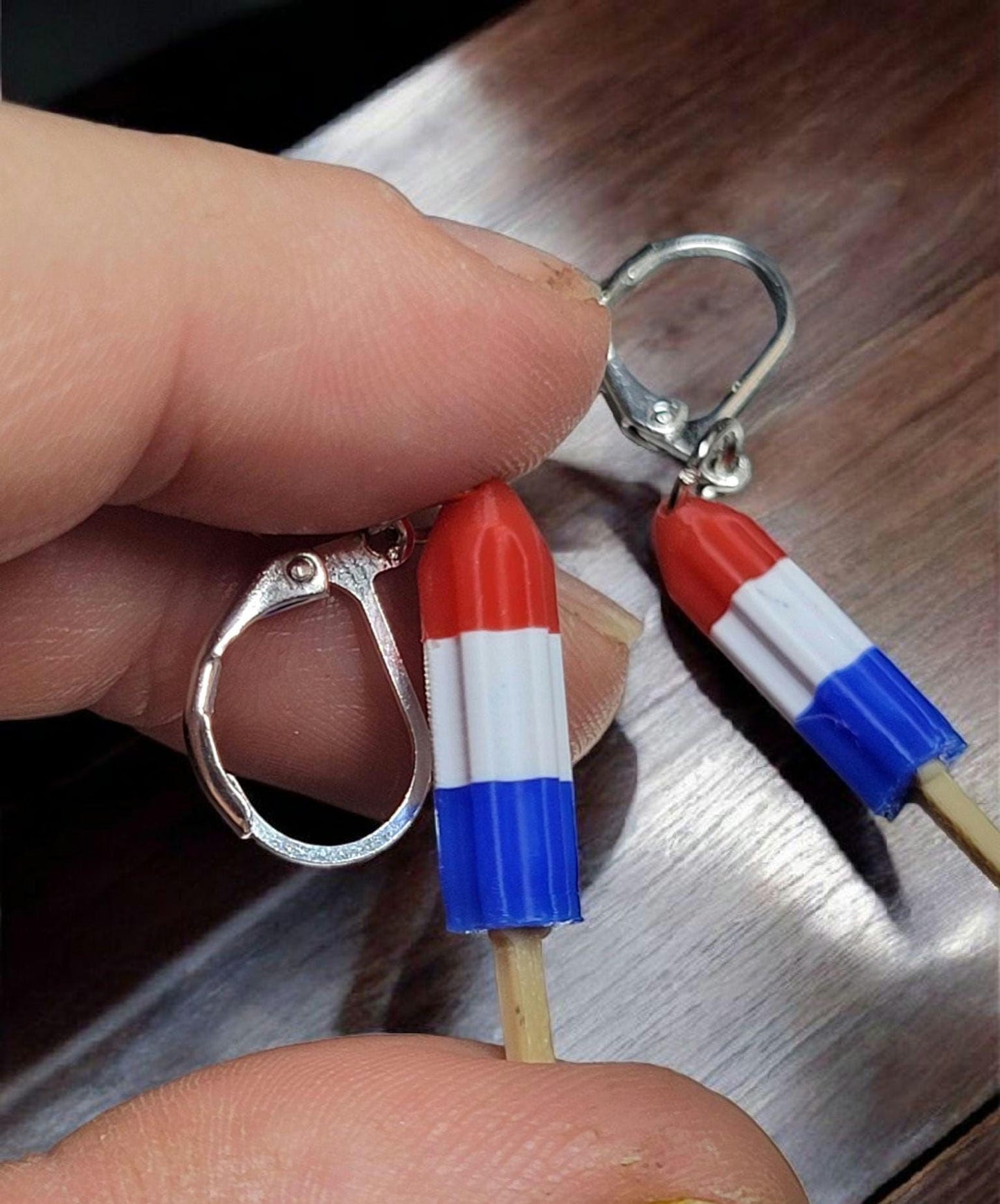 summer popsicle dangle earrings