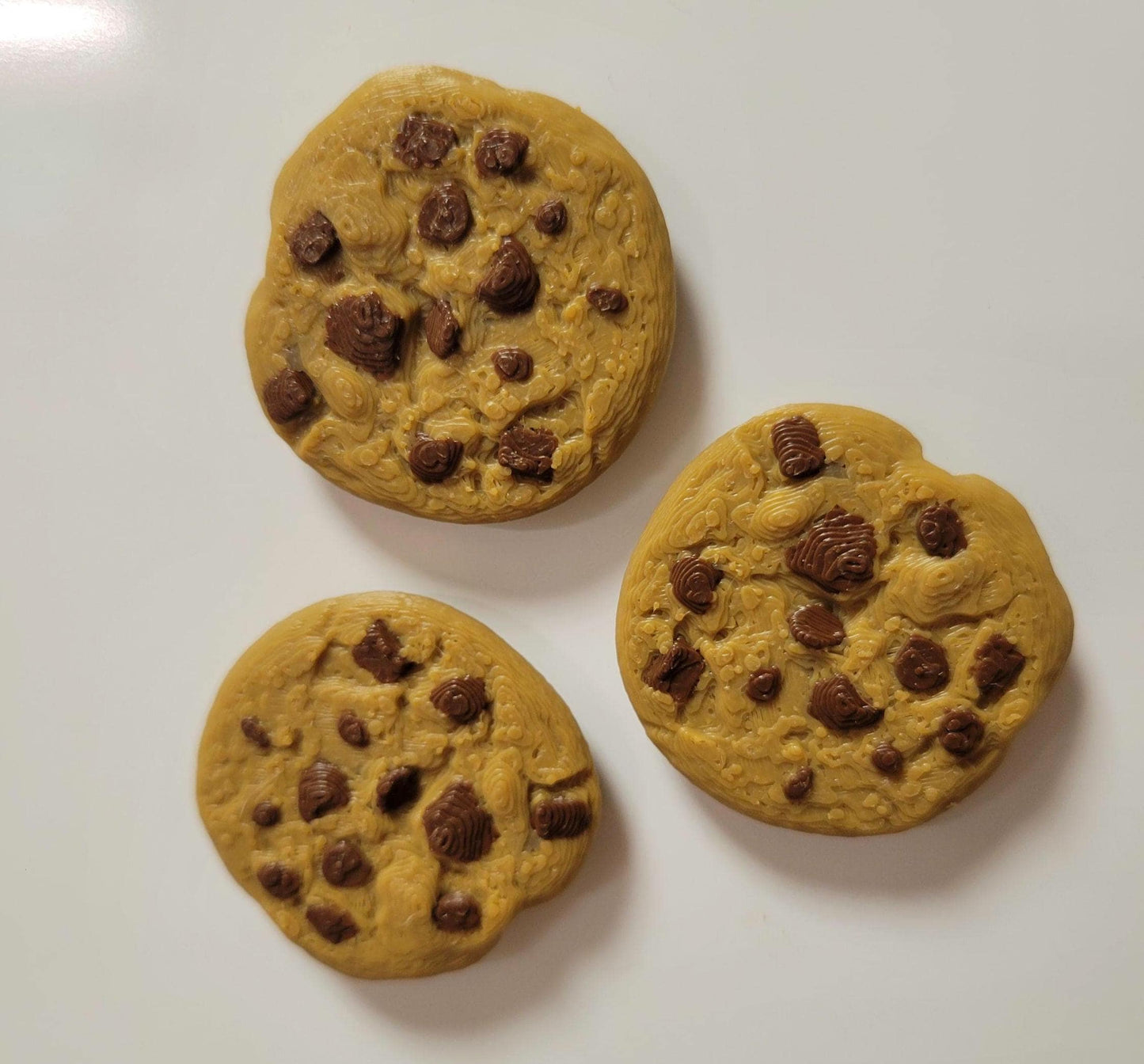 Chocolate Chip cookie fridge magnets- set of 3