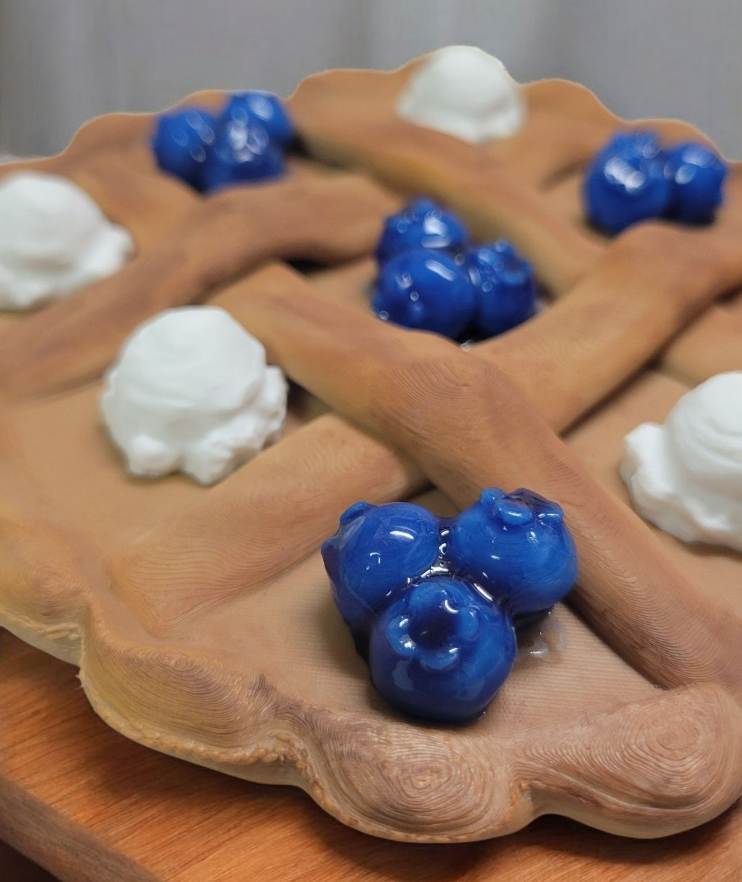 Travel tic tac toe  - pie edition