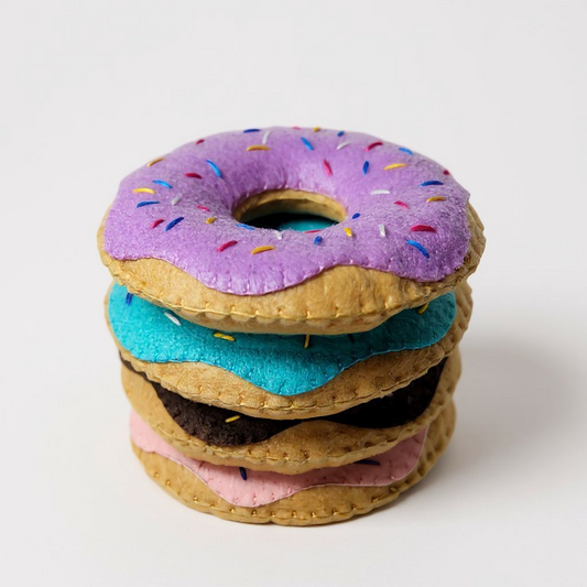 Felt Donuts - set of 4