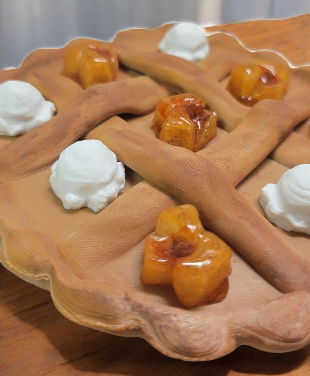 Travel tic tac toe  - pie edition