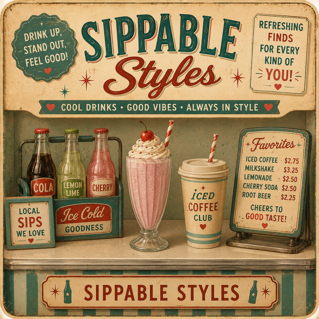 Sippable Styles [drinks]