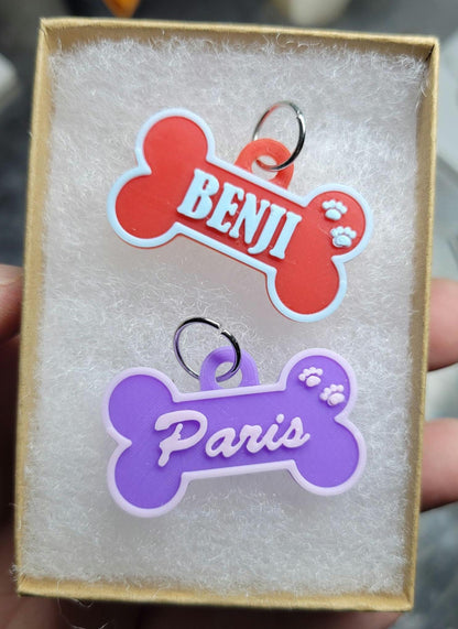 3d printed - custom dog tag