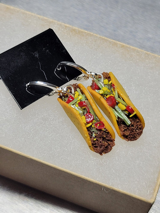 TACO earrings or charm