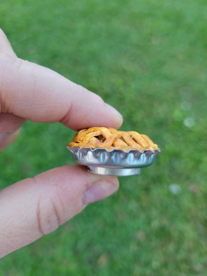 Apple pie fridge magnets