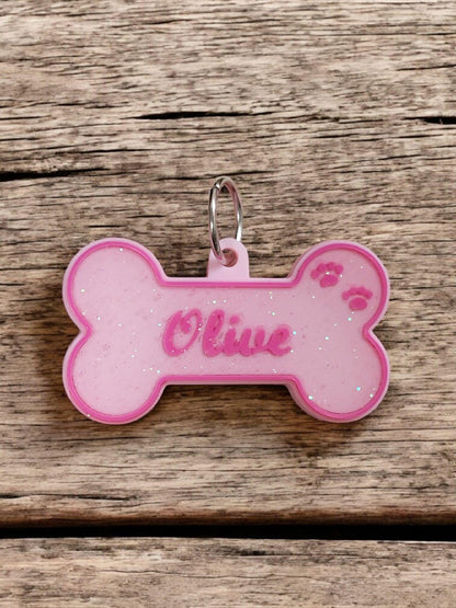 3d printed - custom dog tag