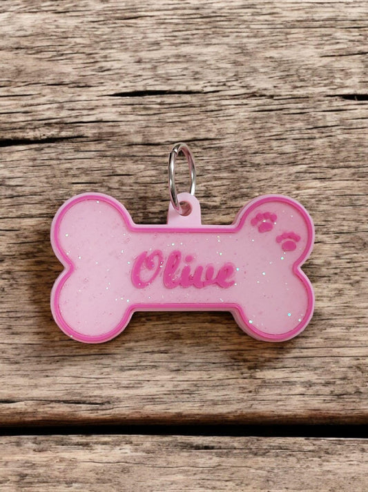 3d printed - custom dog tag