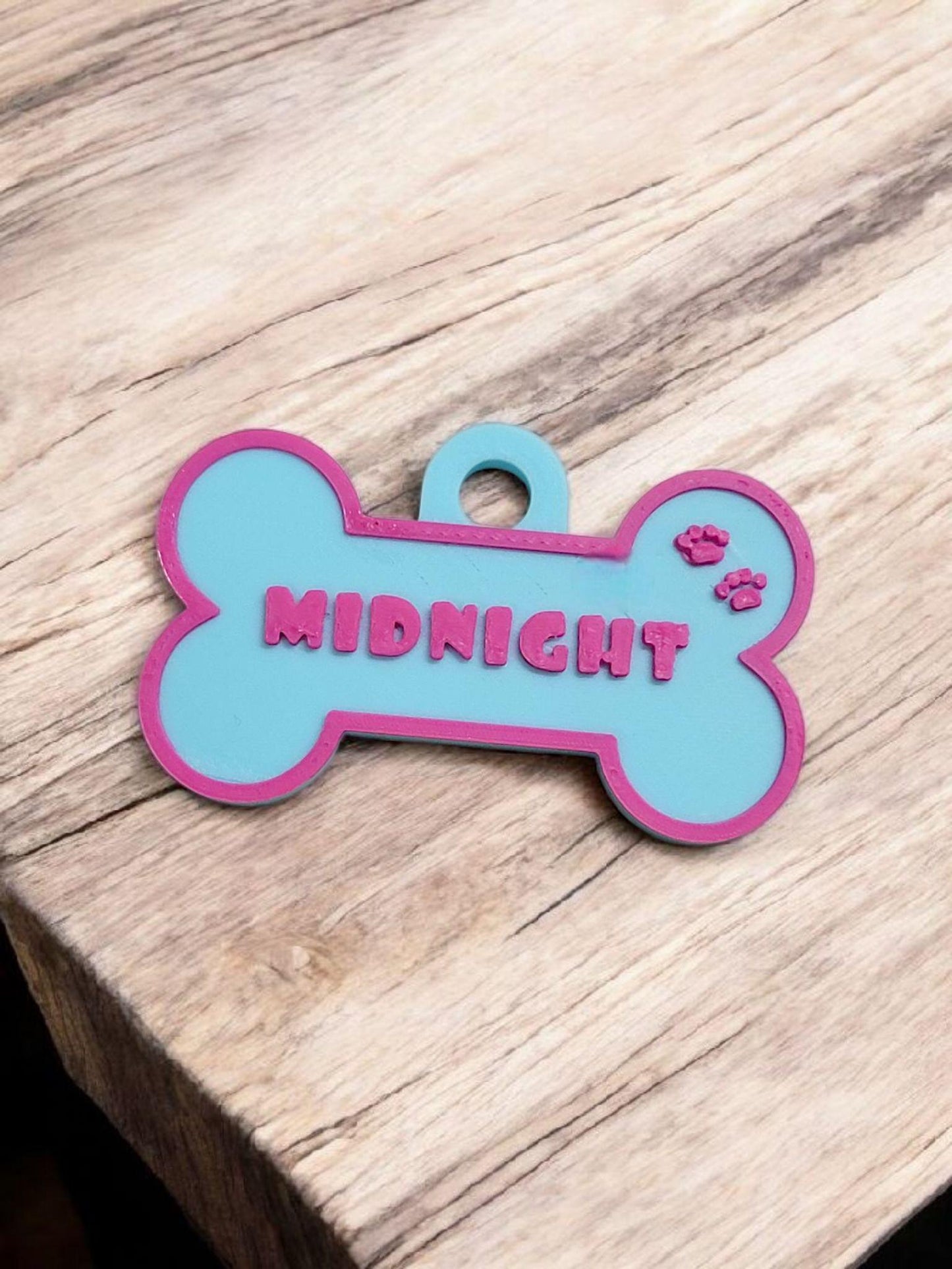 3d printed - custom dog tag