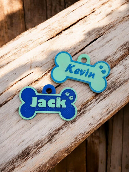 3d printed - custom dog tag