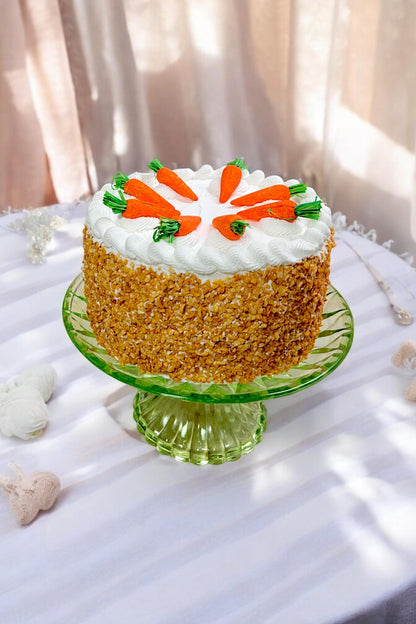 Zero calorie faux 6" carrot cake