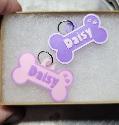 3d printed - custom dog tag