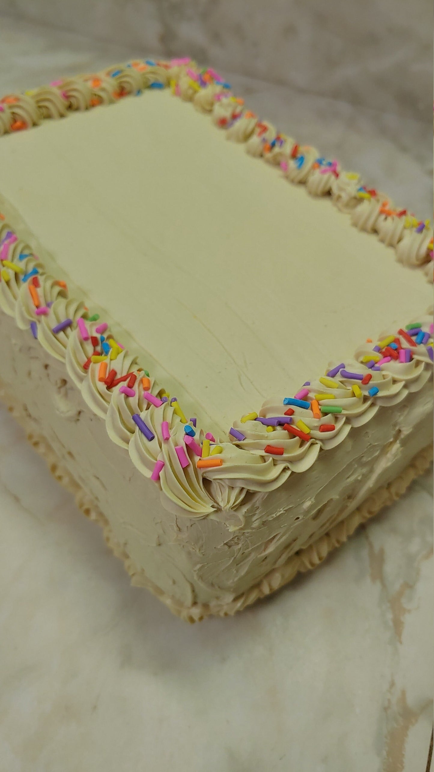 Zero calorie Faux mini sheet cake clutch - made to order