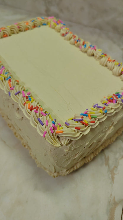 Zero calorie Faux mini sheet cake clutch - made to order