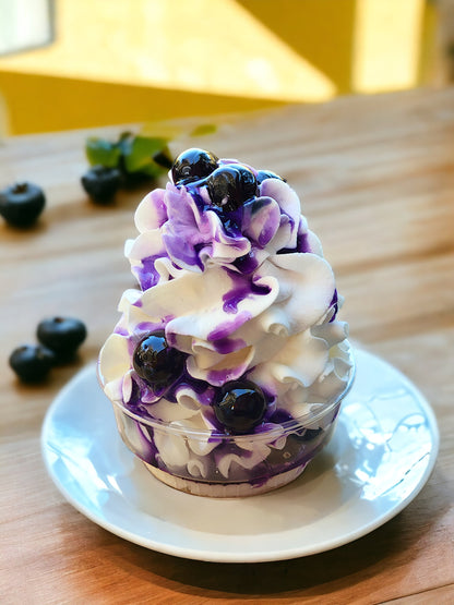 Zero calorie faux summer ice cream sundae