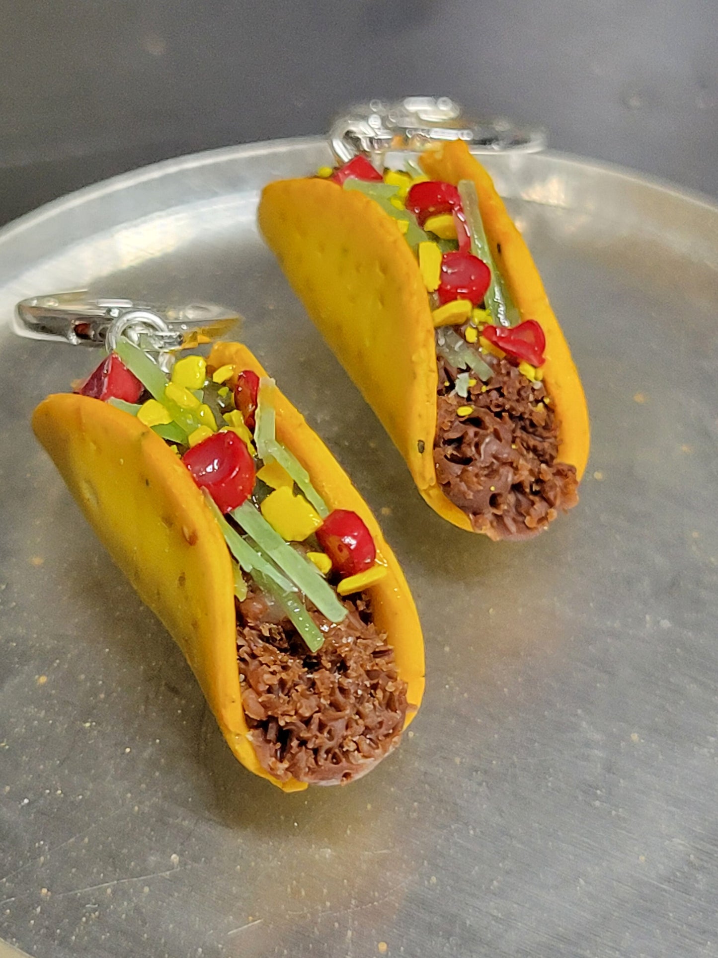 TACO earrings or charm