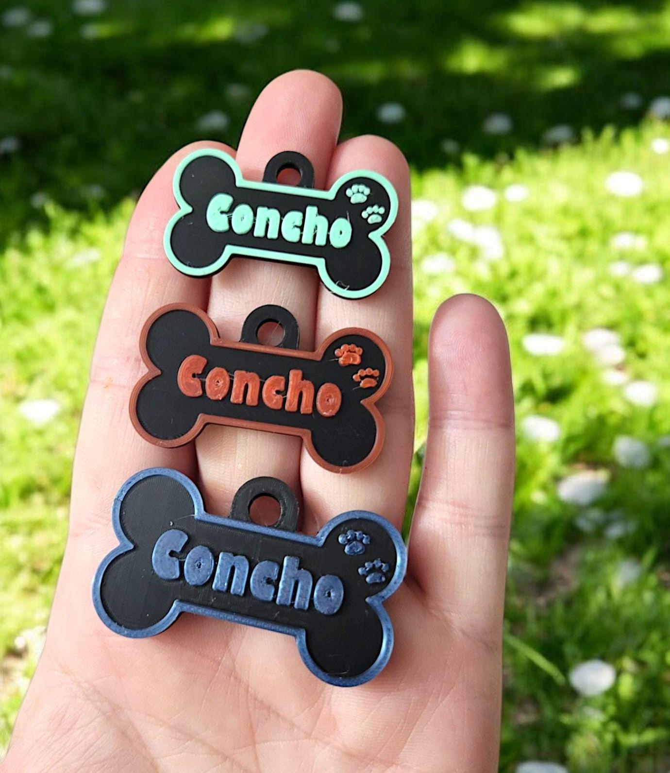 3d printed - custom dog tag