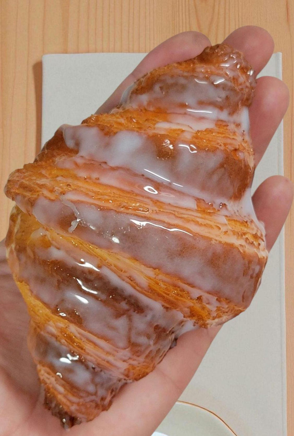 Zero calorie faux glazed croissant - set of 3