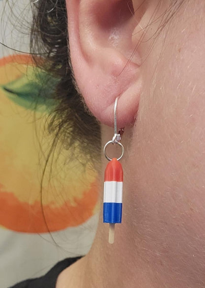 summer popsicle dangle earrings