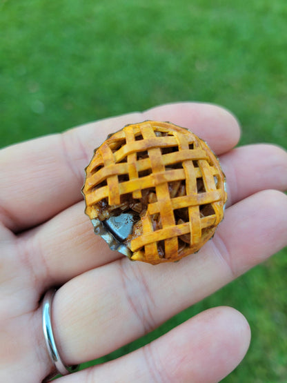 Apple pie fridge magnets
