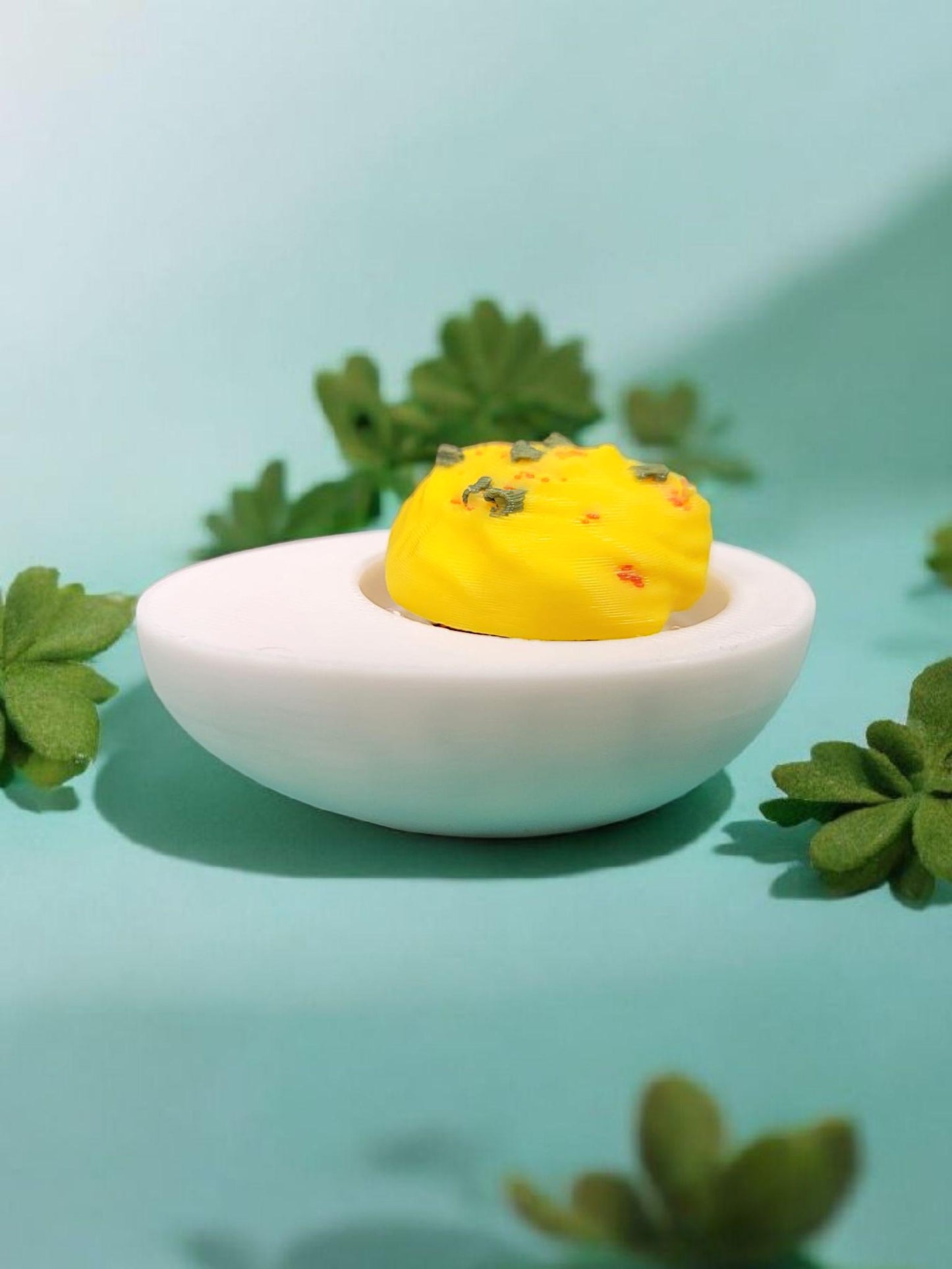 Deviled egg fidget clicker