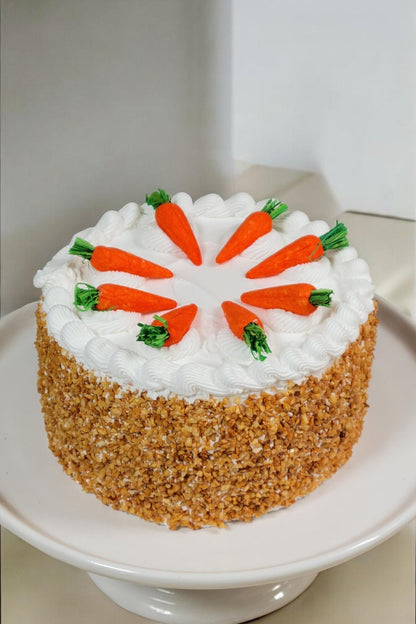 Zero calorie faux 6" carrot cake
