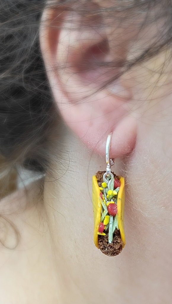 TACO earrings or charm