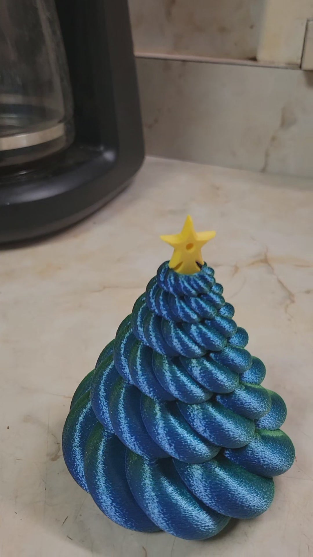 3d printed hidden money ornament - any color (ones posted are just examples)