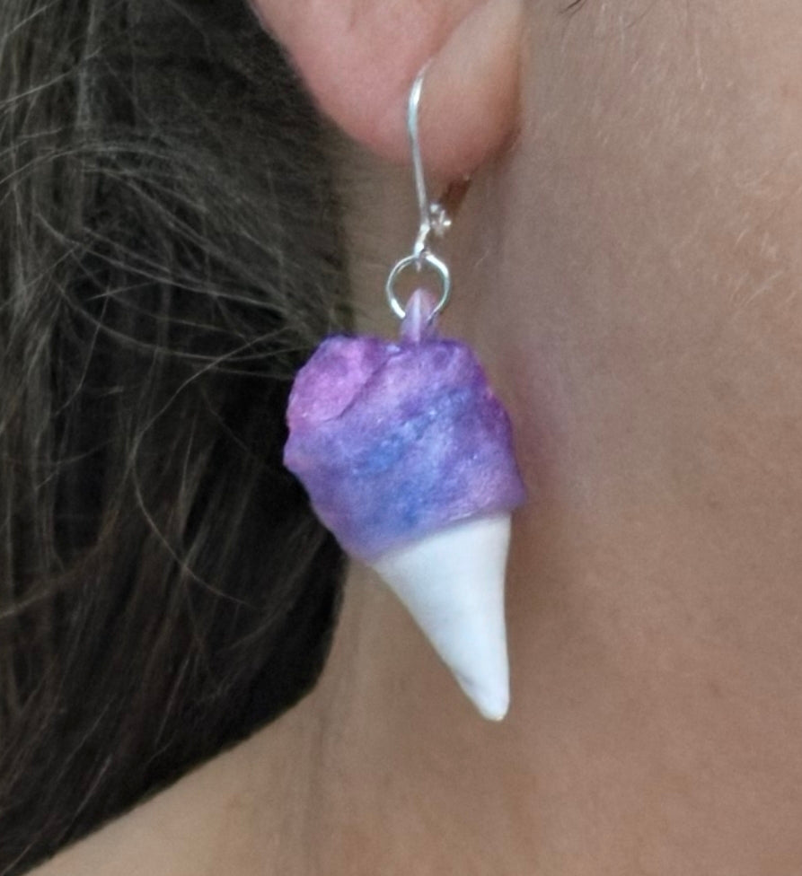 Cotton candy dreams earrings