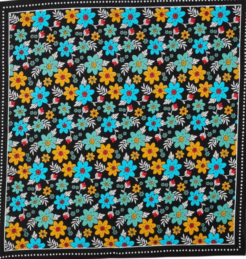 Pop of color wild rags