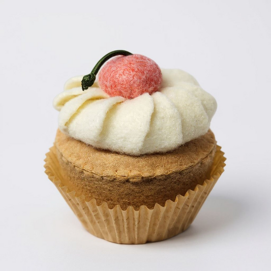Felt cupcakes