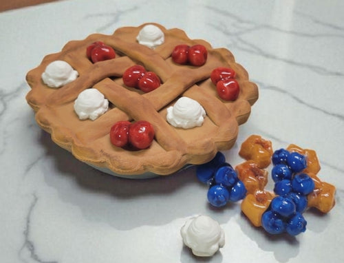 3d printed travel tic tac toe  - pie edition