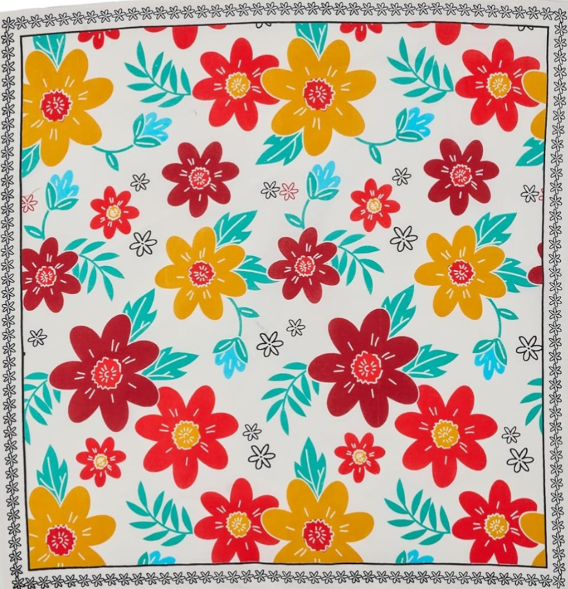 Pop of color wild rags