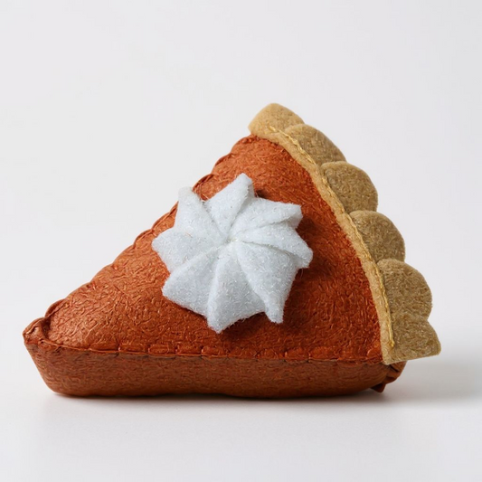 Felt pie slice