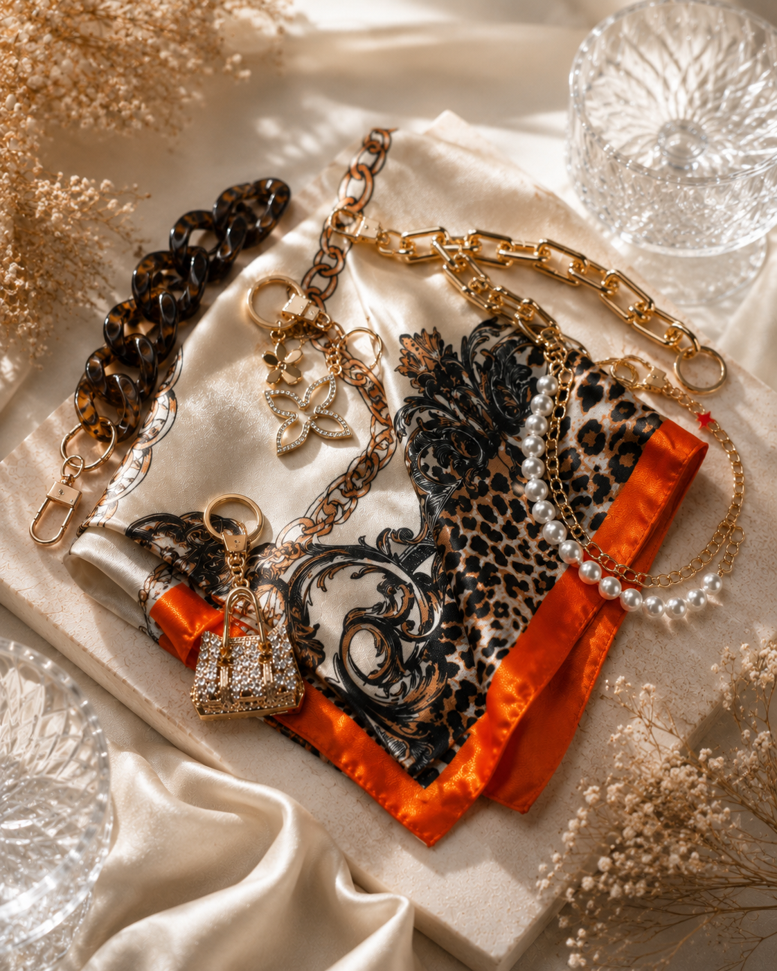 Cheetah girl - orange (6 piece set)