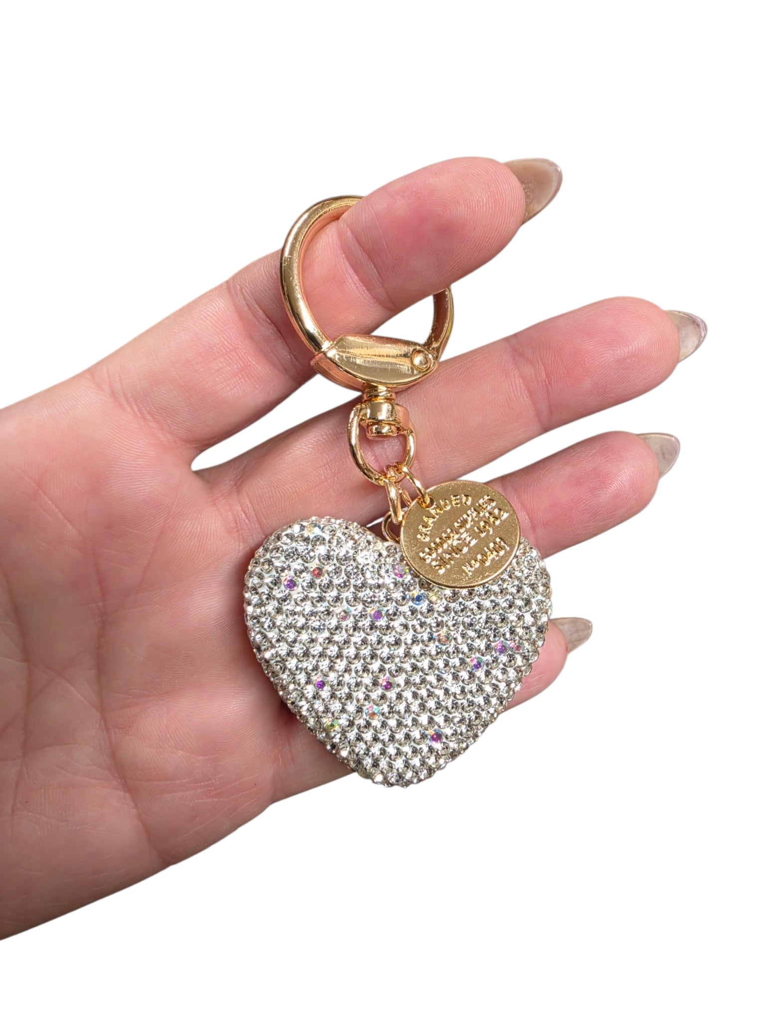 Add on - heart key chain