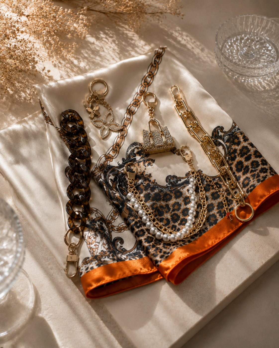 Cheetah girl - orange (6 piece set)