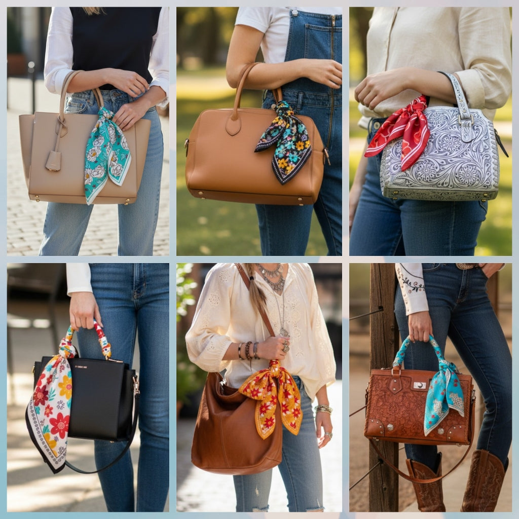 Pop of color wild rags
