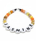 3d printed / color beaded friendship bracelet dog collar