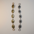 Black or gold concho purse chains