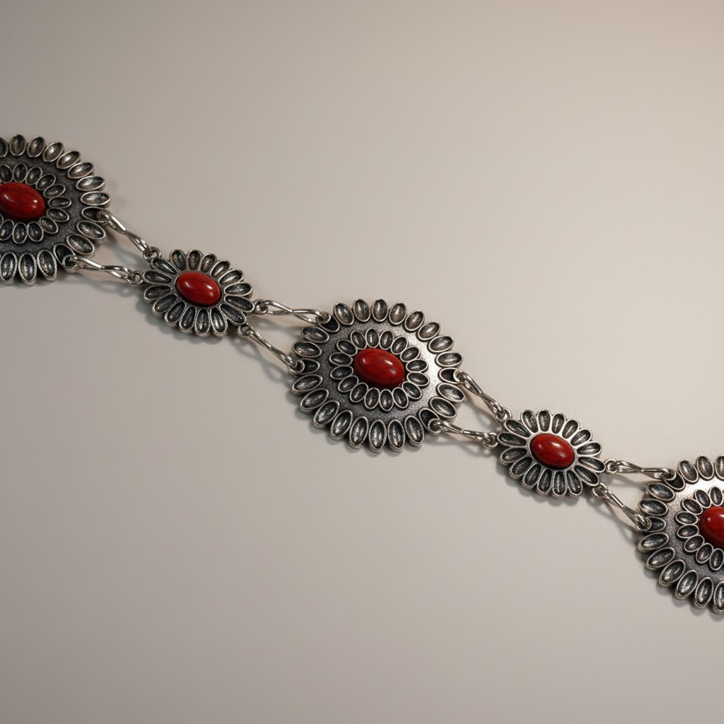 RED Concho purse chains