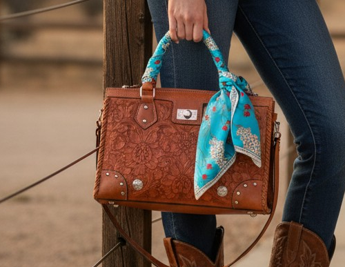 Pop of color wild rags
