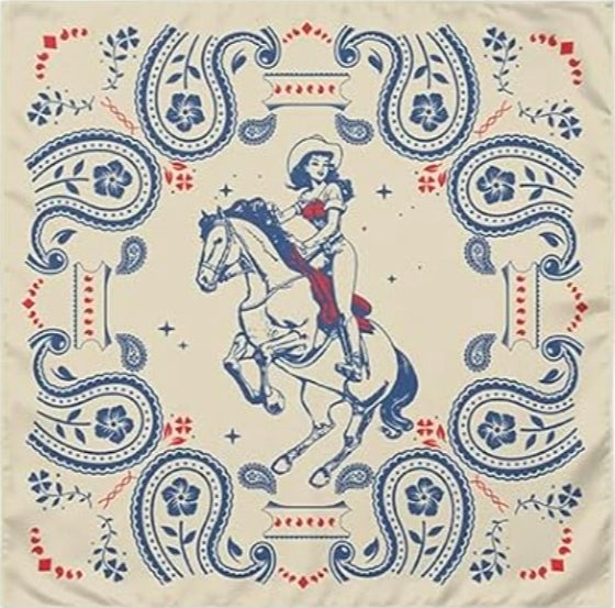 Western themed wild rags