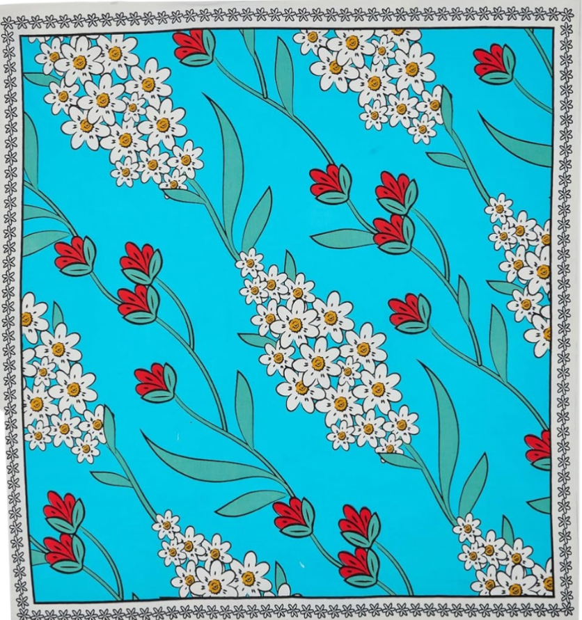 Pop of color wild rags