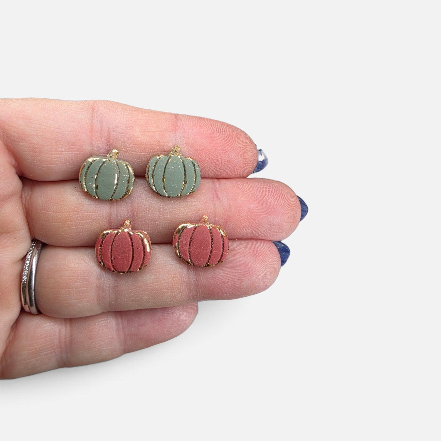 Pick 2 - pumpkin earrings