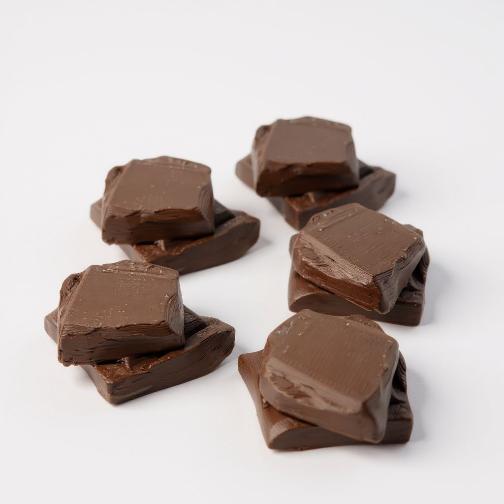 3D printed travel tic tac toe - S'mores edition
