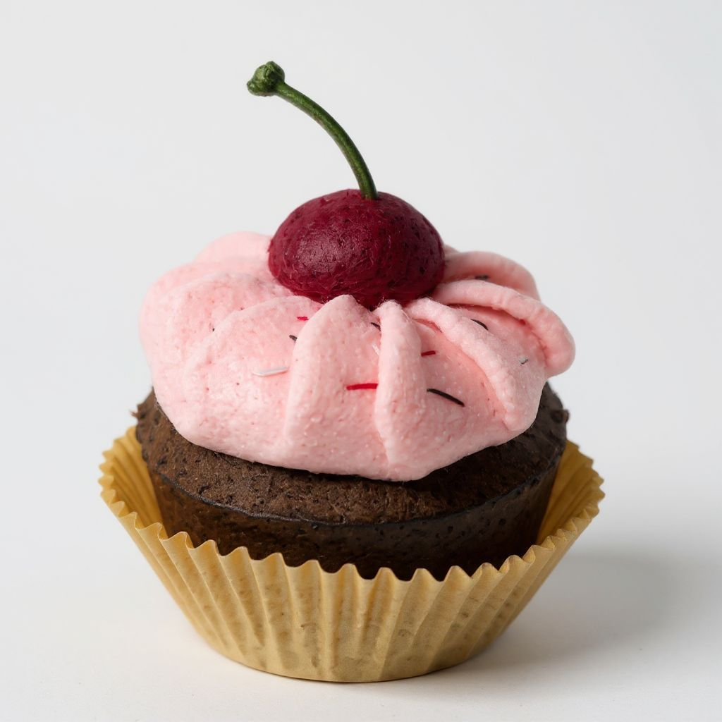 Felt cupcakes