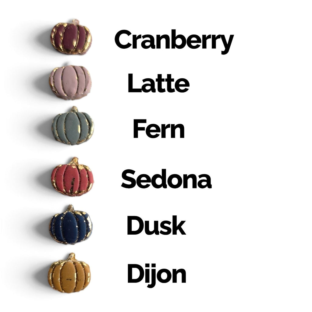 Pick 2 - pumpkin earrings