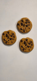 Mini Chocolate Chip cookie fridge magnets- set of 3